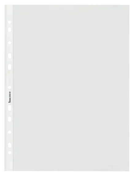 Sichthülle, oben offen