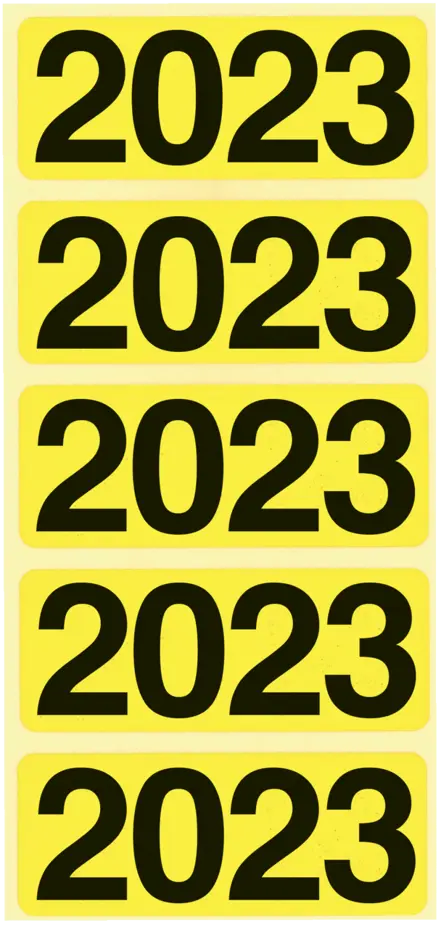 Bene Jahresschildchen 2023