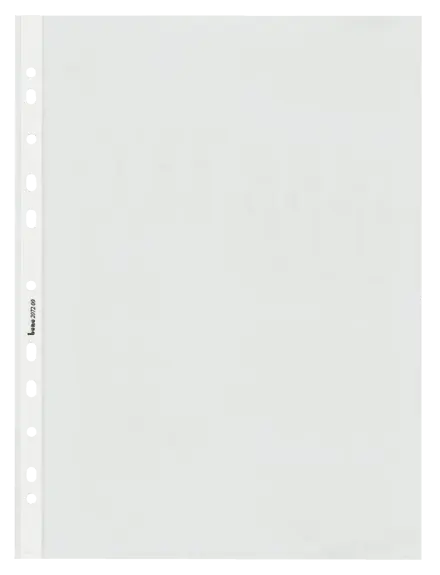 Sichthülle, seitlich offen