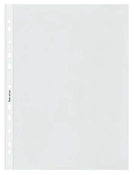 Sichthülle, oben offen