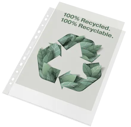 Bene Premium Prospekthülle 100% recycelt A4