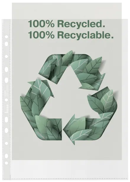Bene Prospekthülle 100% recycelt A4
