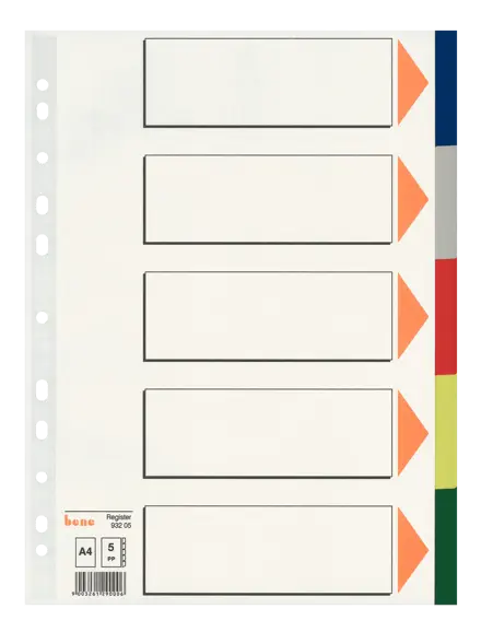 Register Blanko